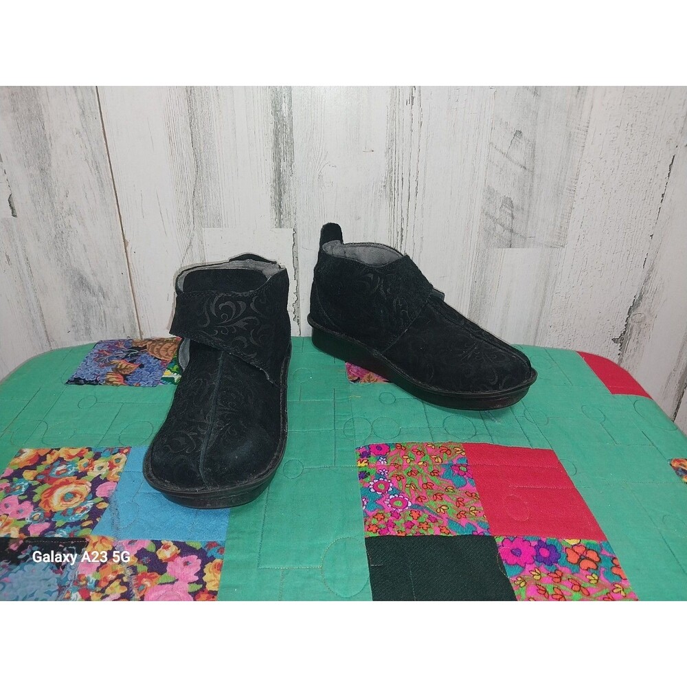 Alegria Caiti Deluxe Leather Ankle Boots Women Size EUR 39 US 9